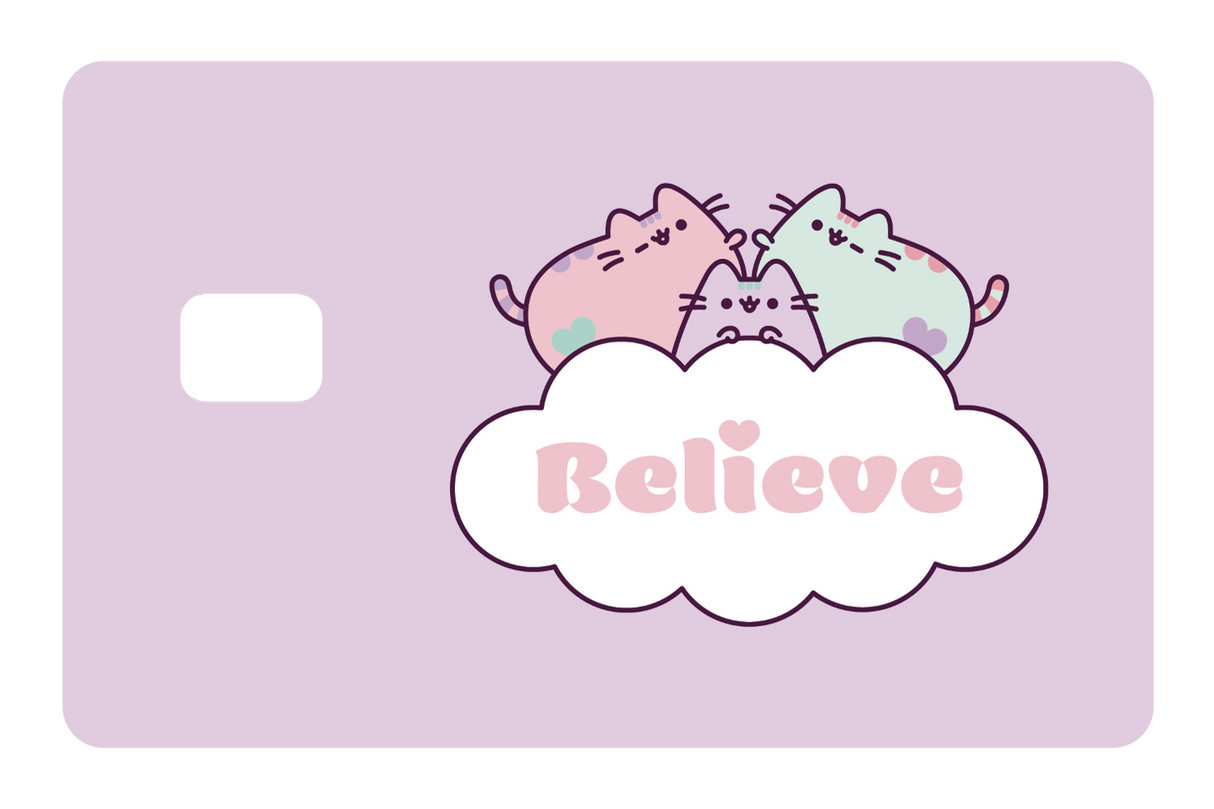 Believe - Card Covers - Pusheen - CUCU Covers