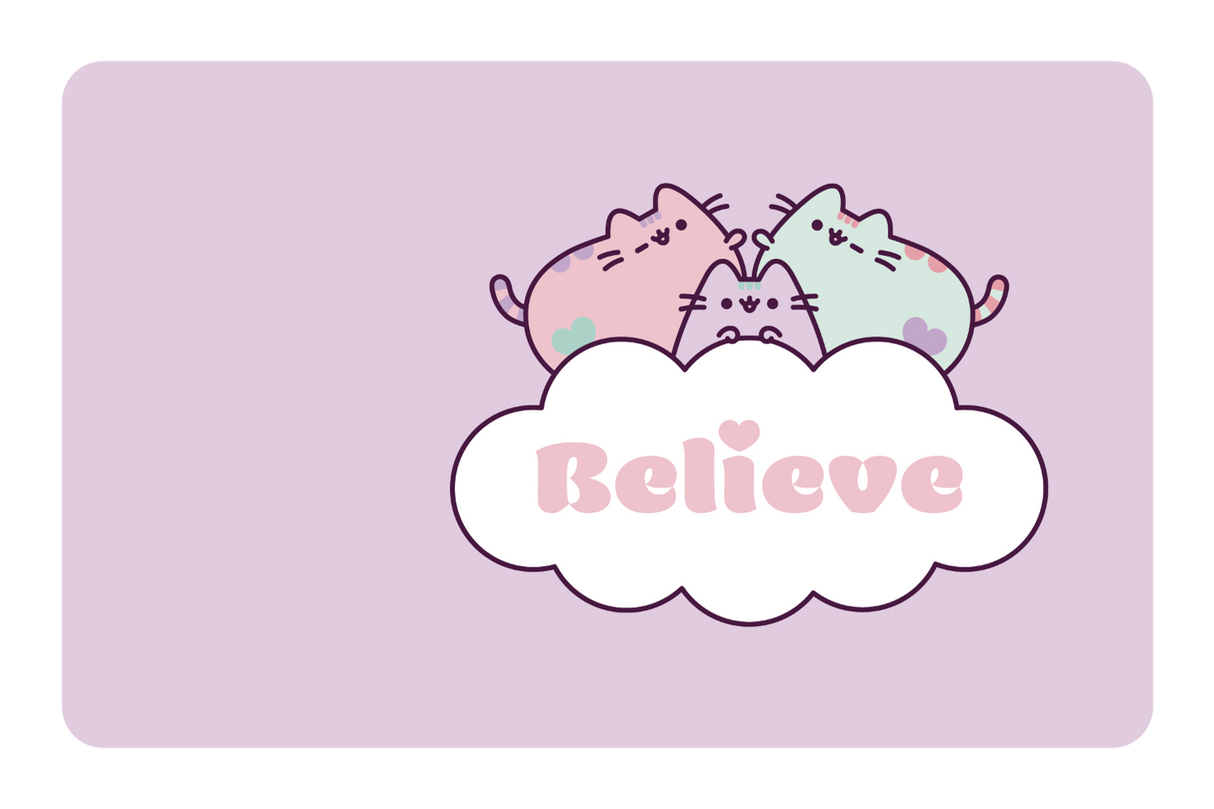 Believe - Card Covers - Pusheen - CUCU Covers