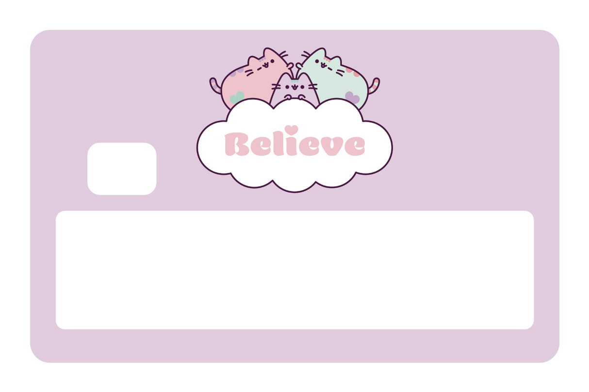 Believe - Card Covers - Pusheen - CUCU Covers