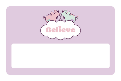 Believe - Card Covers - Pusheen - CUCU Covers