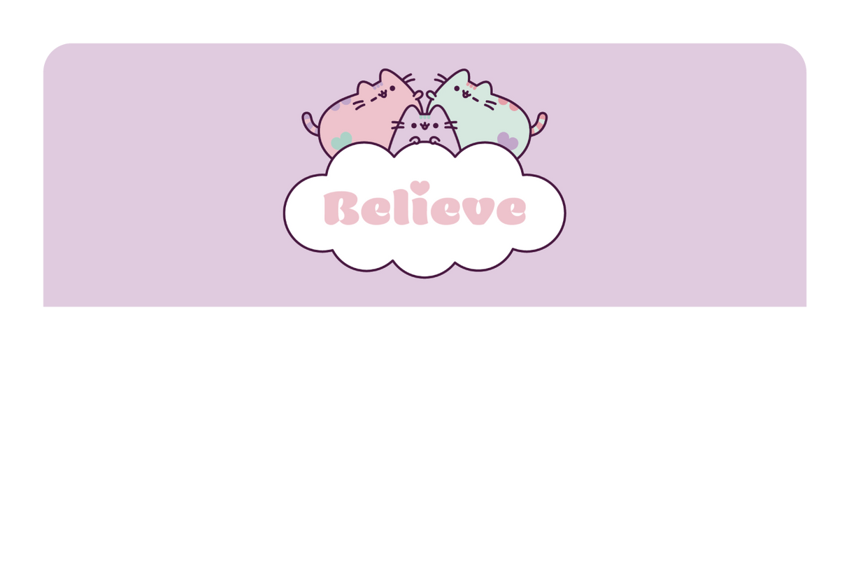 Believe - Card Covers - Pusheen - CUCU Covers