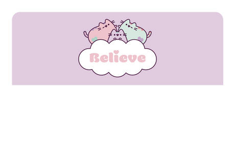 Believe - Card Covers - Pusheen - CUCU Covers