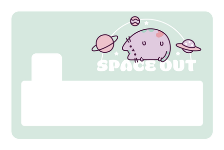 Spaced out - Card Covers - Pusheen - CUCU Covers