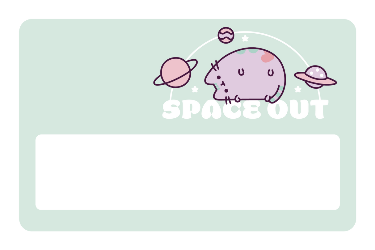 Spaced out - Card Covers - Pusheen - CUCU Covers