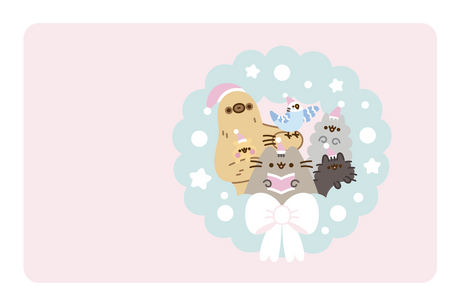 Christmas Carols - Card Covers - Pusheen - CUCU Covers