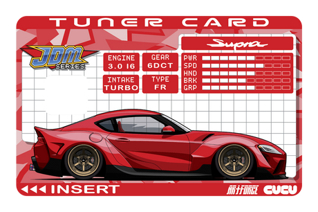 A90 Supra Tuner Card - Card Covers - Artforce - CUCU Covers