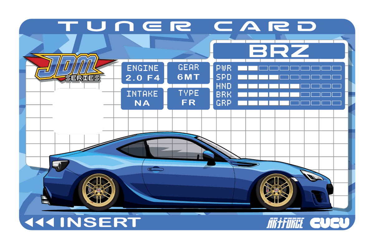 BRZ Tuner Card - Card Covers - Artforce - CUCU Covers