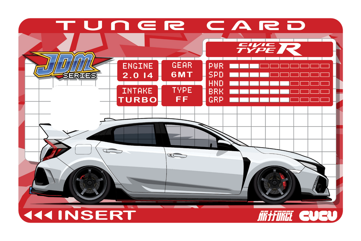 FK8 Civic Tuner Card - Card Covers - Artforce - CUCU Covers