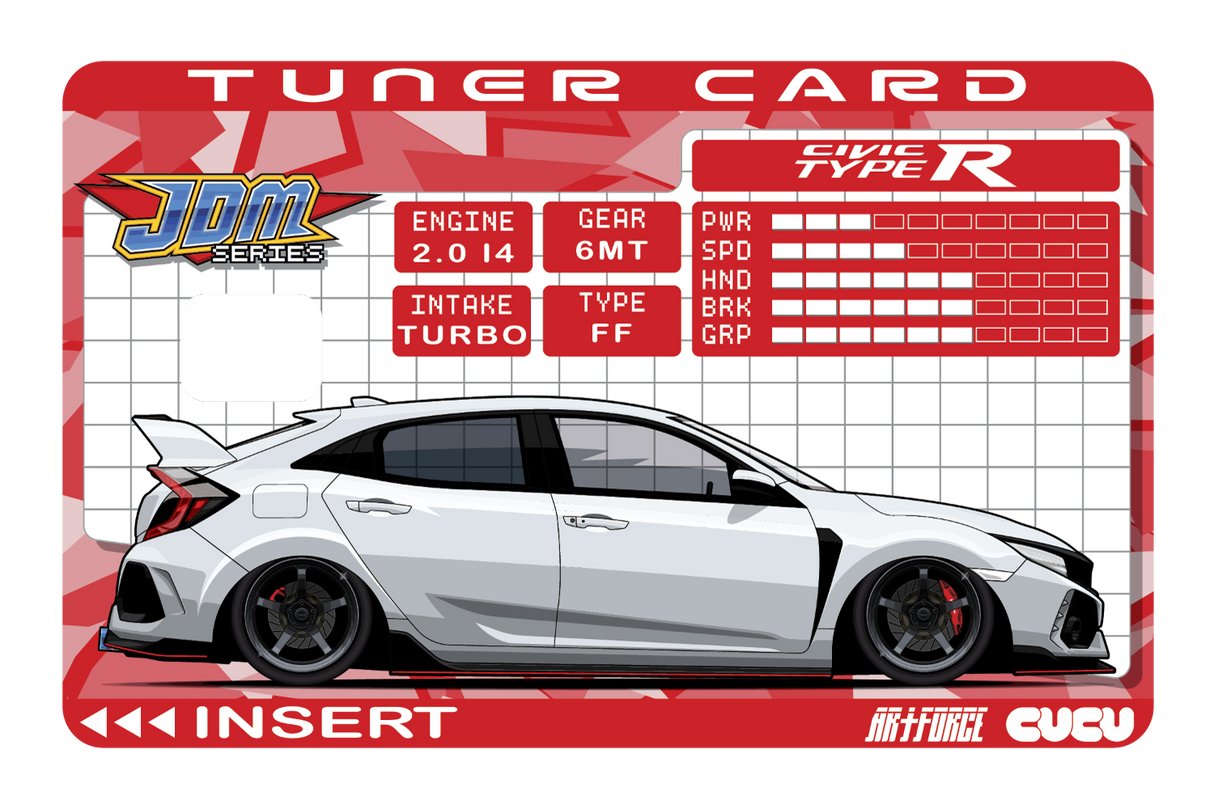 FK8 Civic Tuner Card - Card Covers - Artforce - CUCU Covers