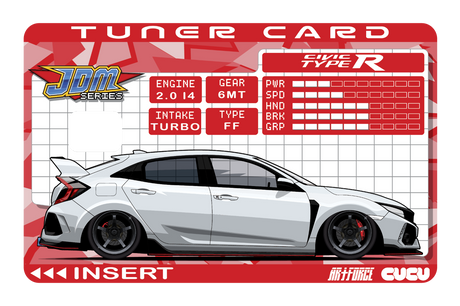 FK8 Civic Tuner Card - Card Covers - Artforce - CUCU Covers