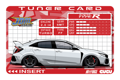 FK8 Civic Tuner Card - Card Covers - Artforce - CUCU Covers