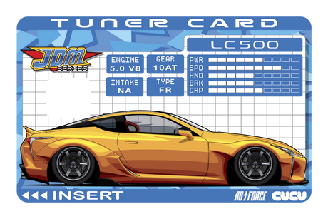 LC500 Tuner Card - Card Covers - Artforce - CUCU Covers