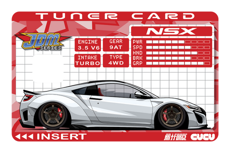 NC1 NSX Tuner Card - Card Covers - Artforce - CUCU Covers