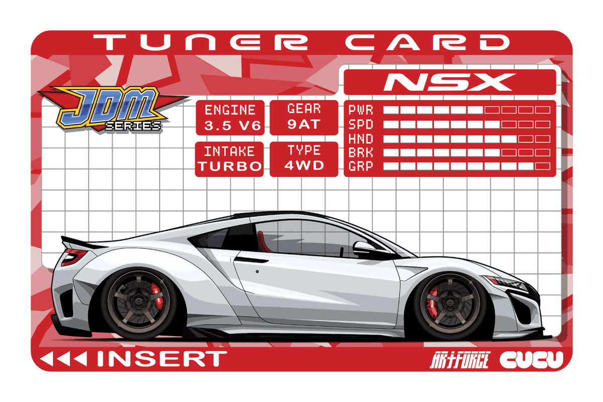 NC1 NSX Tuner Card - Card Covers - Artforce - CUCU Covers