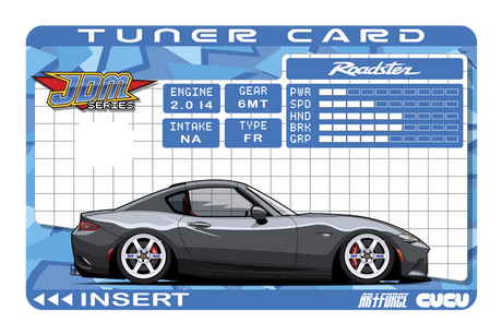 ND Roadster Tuner Card - Card Covers - Artforce - CUCU Covers