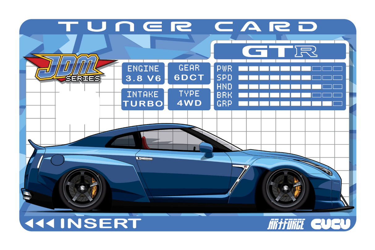 R35 GTR Tuner Card - Card Covers - Artforce - CUCU Covers