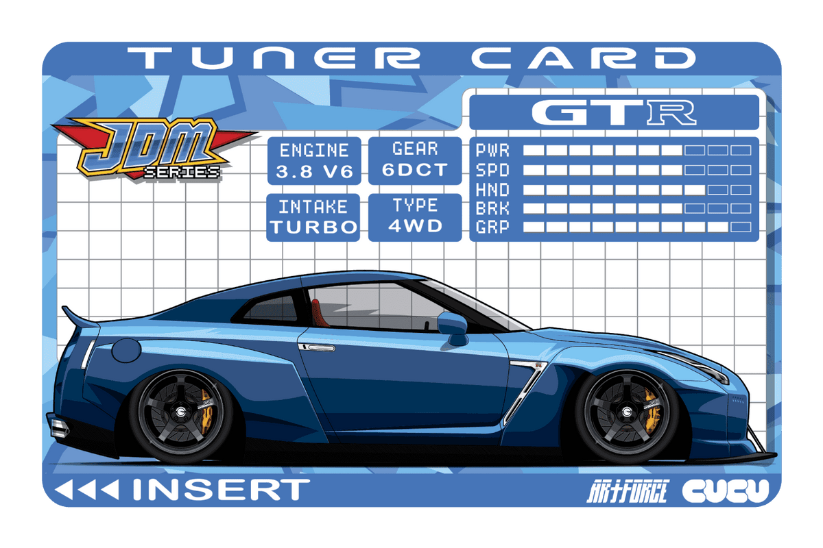 R35 GTR Tuner Card