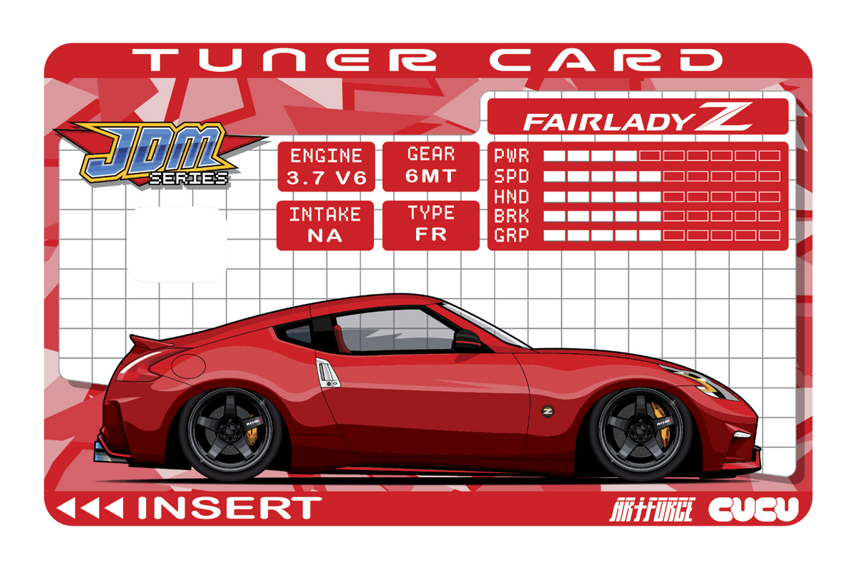 Z34 Z Tuner Card - Card Covers - Artforce - CUCU Covers