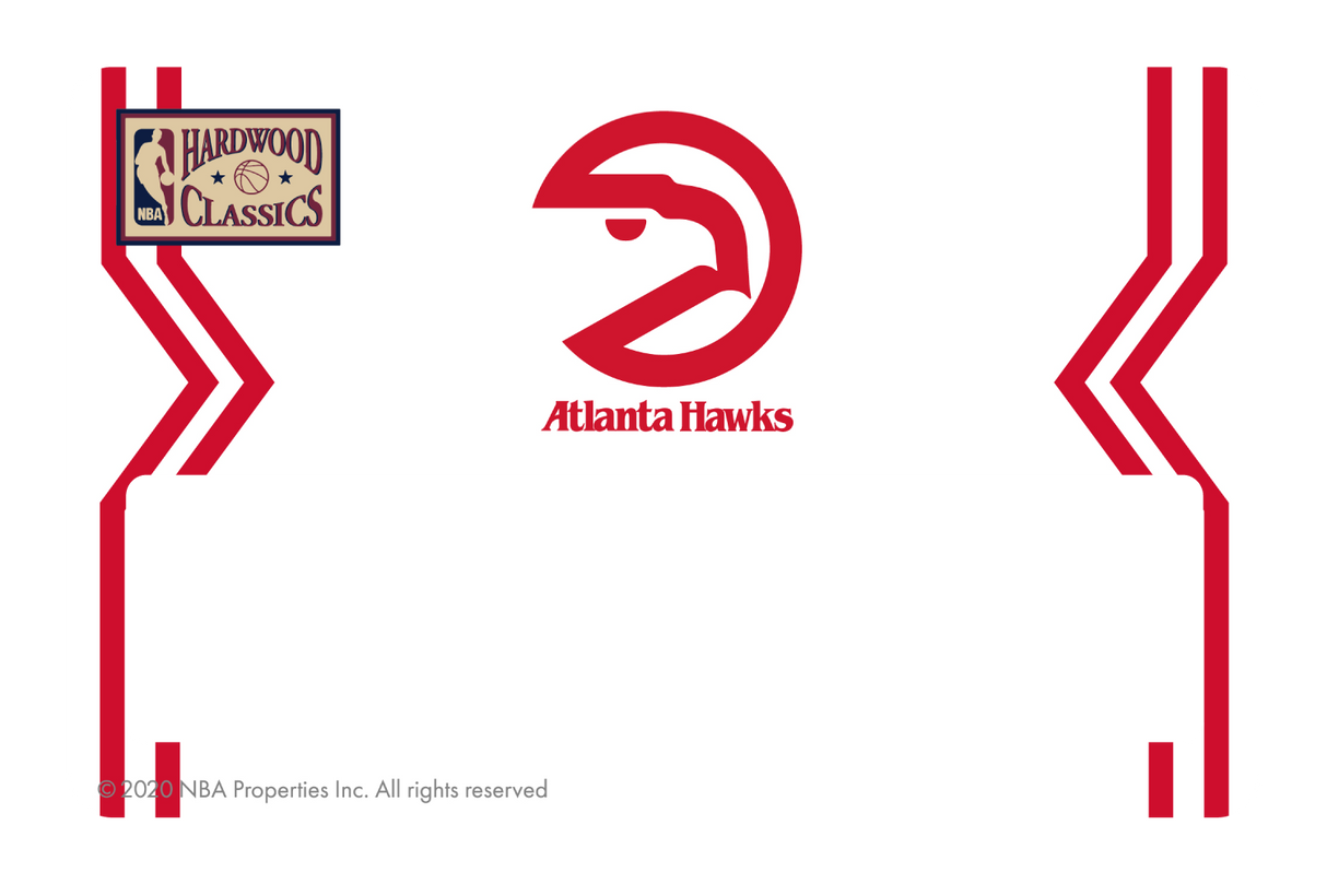 Atlanta Hawks: Home Warmups Hardwood Classics - Card Covers - NBALAB - CUCU Covers