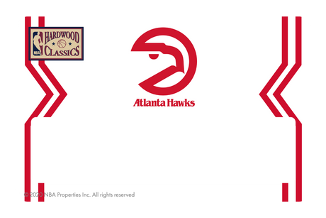 Atlanta Hawks: Home Warmups Hardwood Classics - Card Covers - NBALAB - CUCU Covers