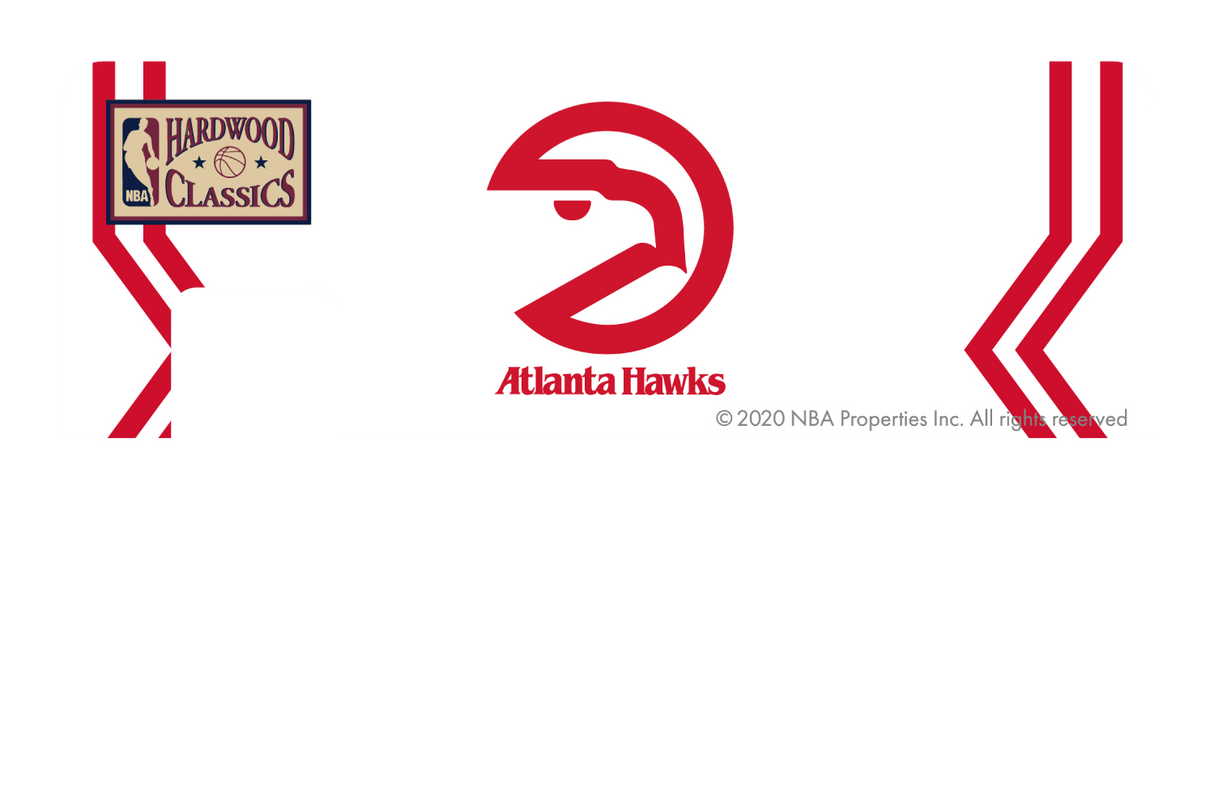 Atlanta Hawks: Home Warmups Hardwood Classics - Card Covers - NBALAB - CUCU Covers