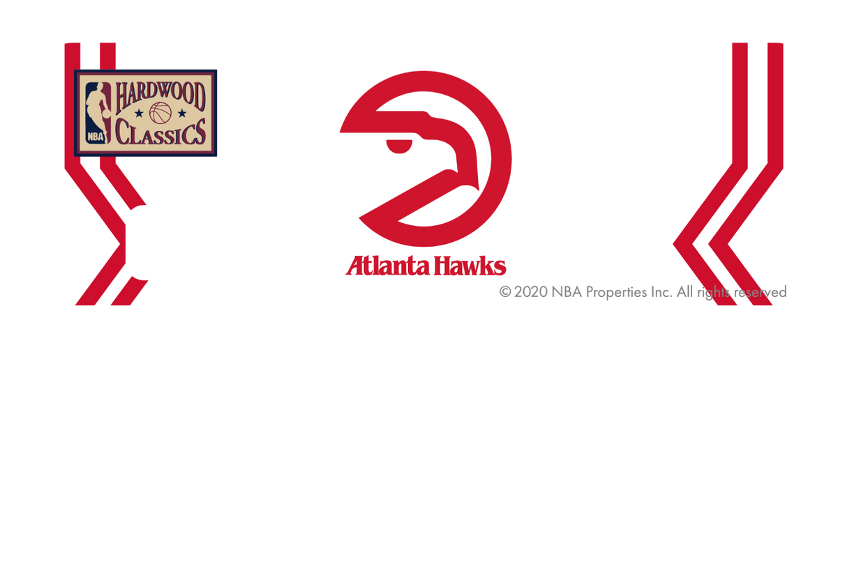 Atlanta Hawks: Home Warmups Hardwood Classics - Card Covers - NBALAB - CUCU Covers