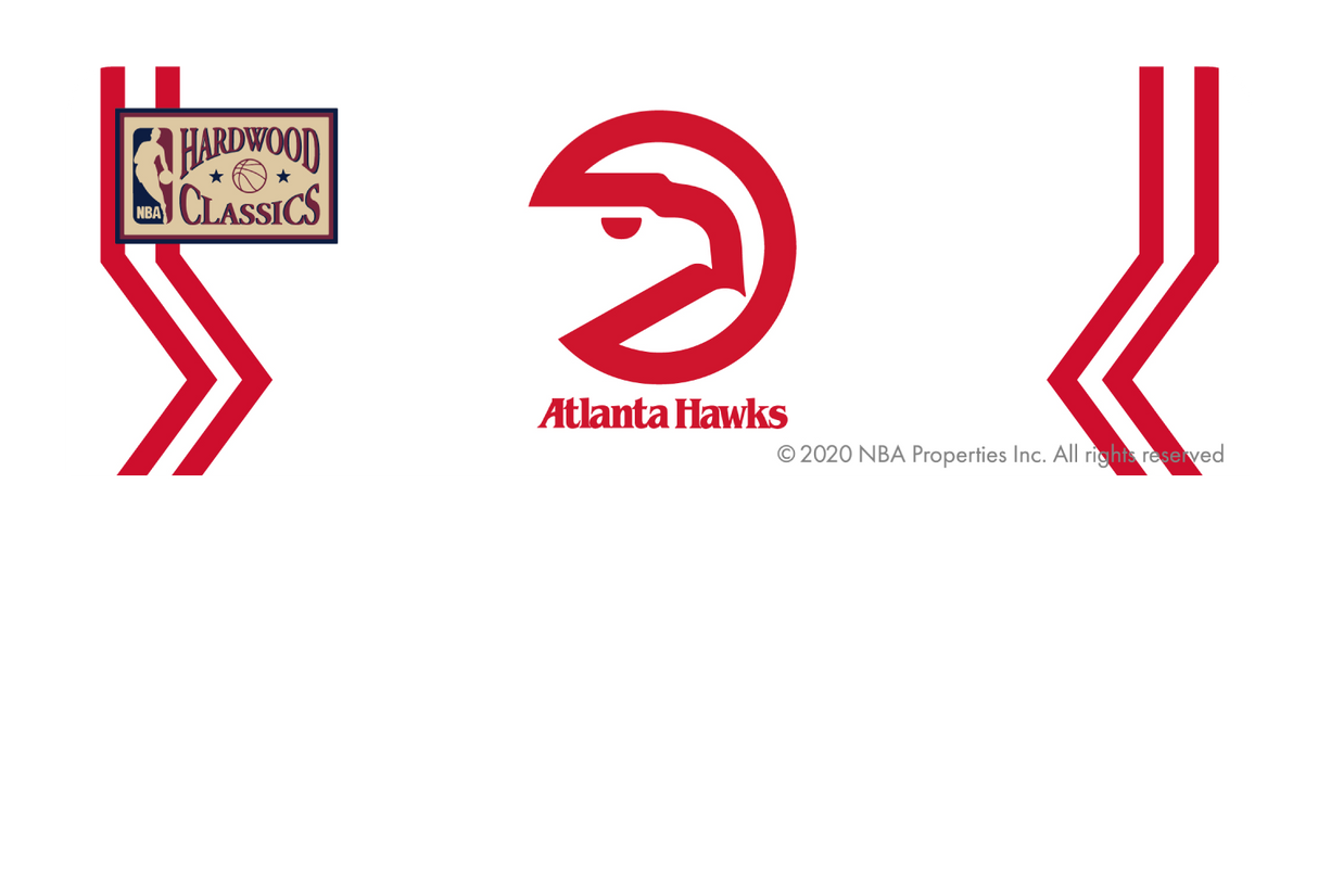 Atlanta Hawks: Home Warmups Hardwood Classics - Card Covers - NBALAB - CUCU Covers