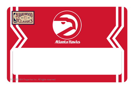 Atlanta Hawks: Away Warmups Hardwood Classics - Card Covers - NBALAB - CUCU Covers