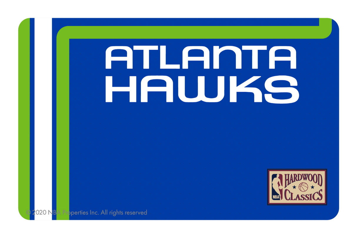 Atlanta Hawks: Away Hardwood Classics - Card Covers - NBALAB - CUCU Covers