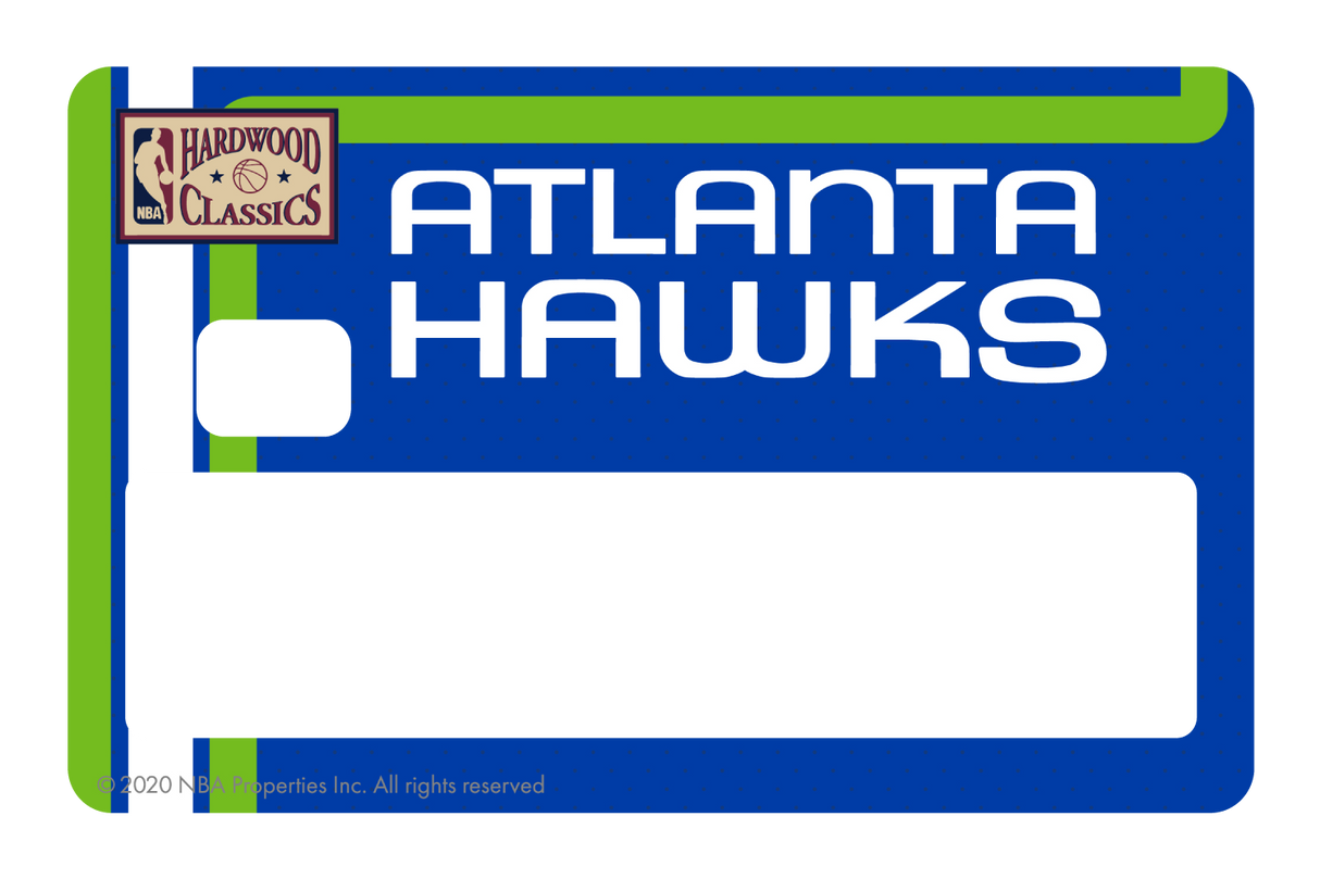 Atlanta Hawks: Away Hardwood Classics - Card Covers - NBALAB - CUCU Covers