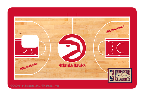 Atlanta Hawks: Retro Courtside Hardwood Classics - Card Covers - NBALAB - CUCU Covers