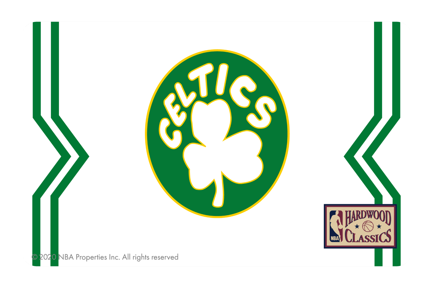 Boston Celtics: Home Warmups Hardwood Classics