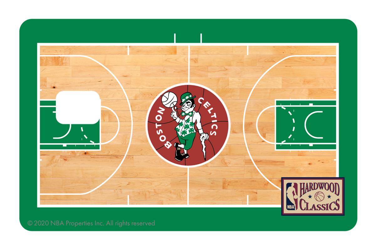 Boston Celtics: Retro Courtside Hardwood Classics