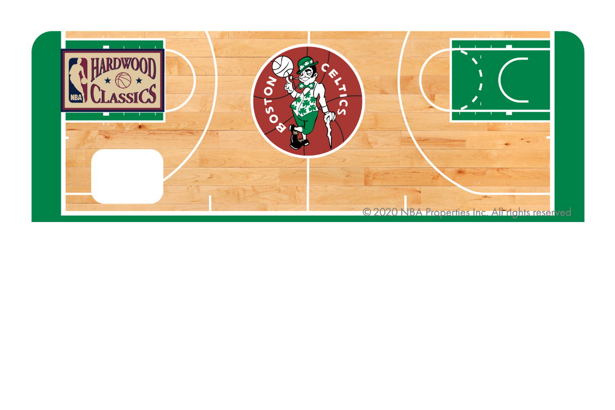 Boston Celtics: Retro Courtside Hardwood Classics - Card Covers - NBALAB - CUCU Covers