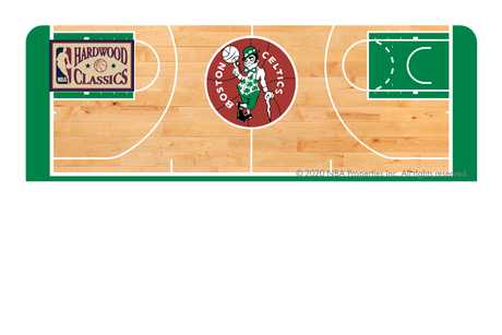 Boston Celtics: Retro Courtside Hardwood Classics - Card Covers - NBALAB - CUCU Covers