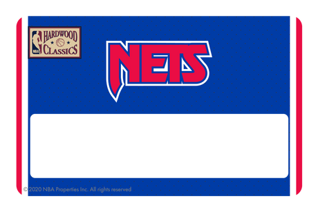 Brooklyn Nets: Away Hardwood Classics - Card Covers - NBALAB - CUCU Covers