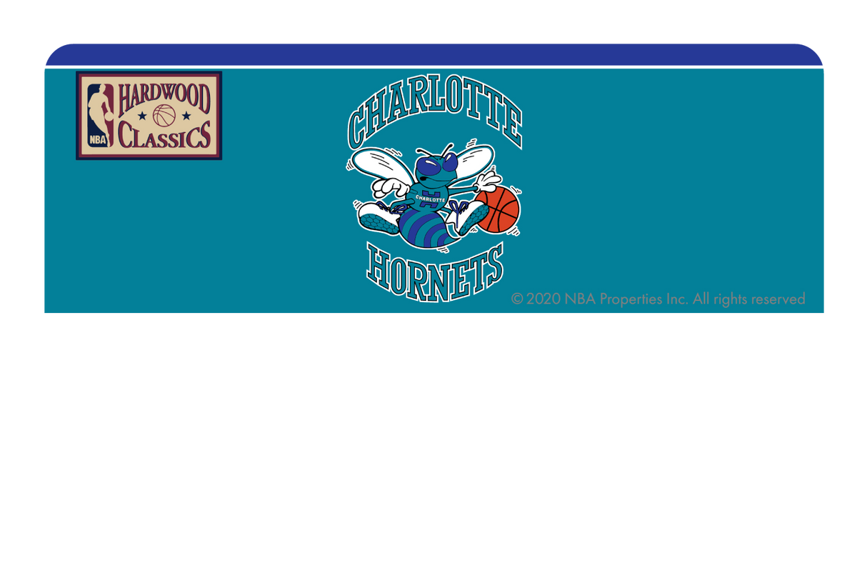 Charlotte Hornets: Away Warmups Hardwood Classics - Card Covers - NBALAB - CUCU Covers