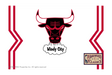 Chicago Bulls: Home Warmups Hardwood Classics - Card Covers - NBALAB - CUCU Covers