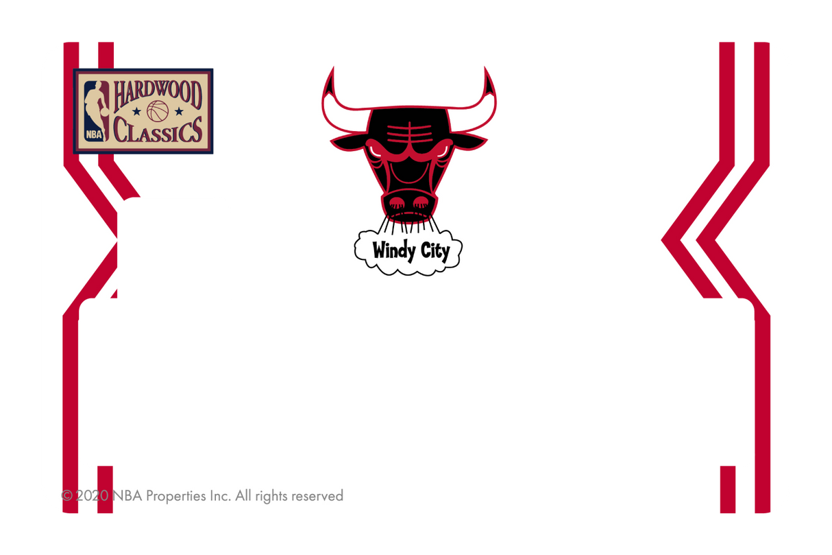 Chicago Bulls: Home Warmups Hardwood Classics - Card Covers - NBALAB - CUCU Covers