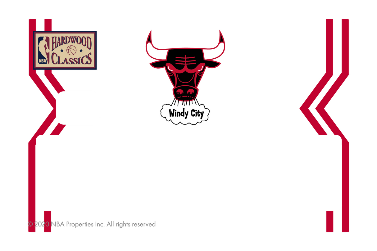 Chicago Bulls: Home Warmups Hardwood Classics - Card Covers - NBALAB - CUCU Covers