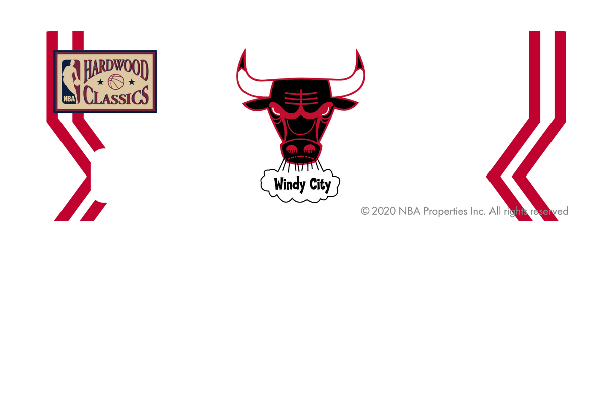 Chicago Bulls: Home Warmups Hardwood Classics - Card Covers - NBALAB - CUCU Covers