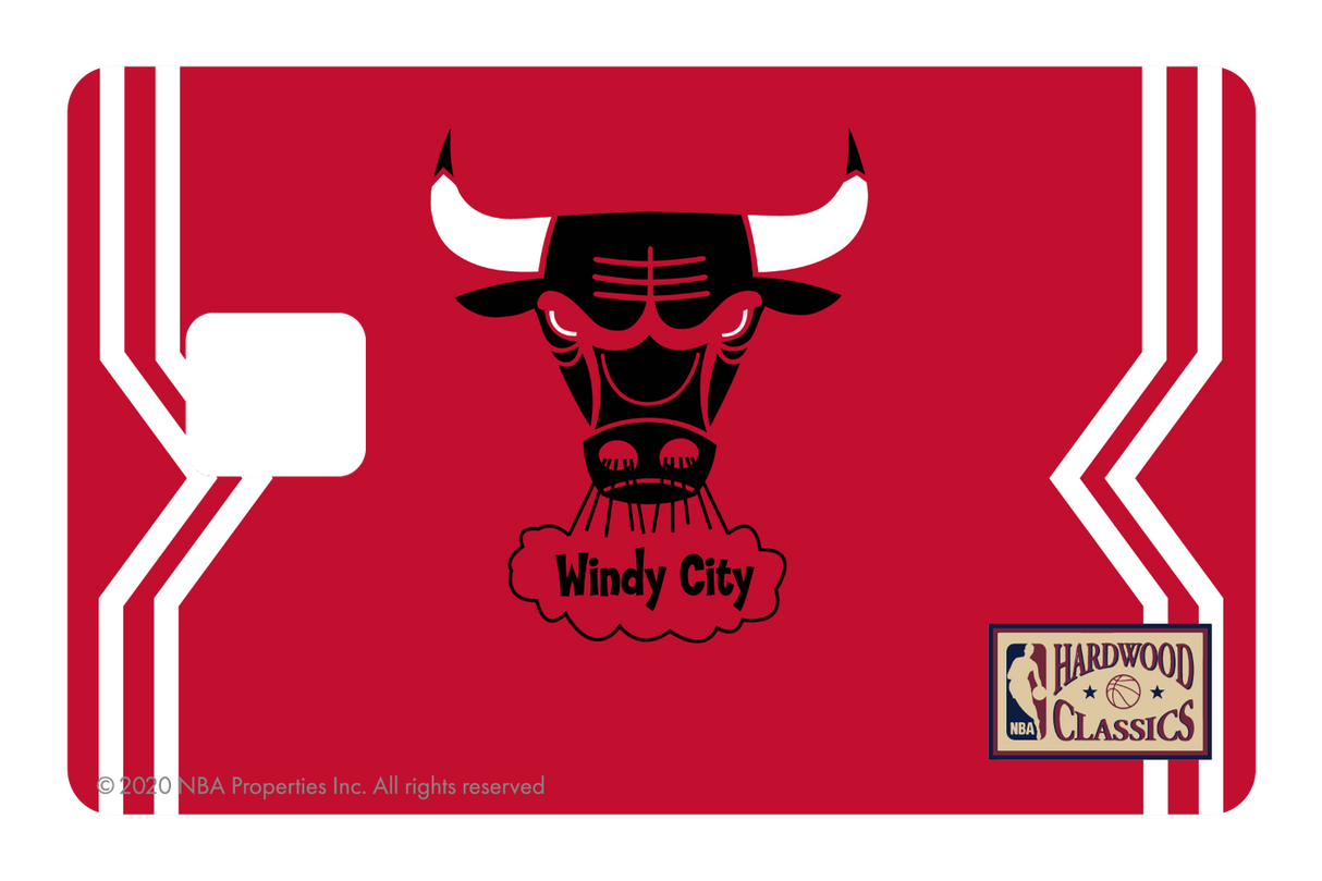 Chicago Bulls: Away Warmups Hardwood Classics - Card Covers - NBALAB - CUCU Covers