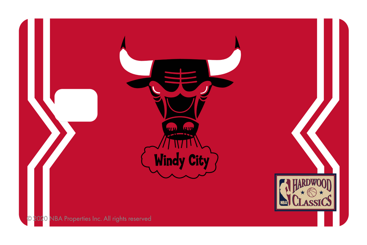 Chicago Bulls: Away Warmups Hardwood Classics - Card Covers - NBALAB - CUCU Covers