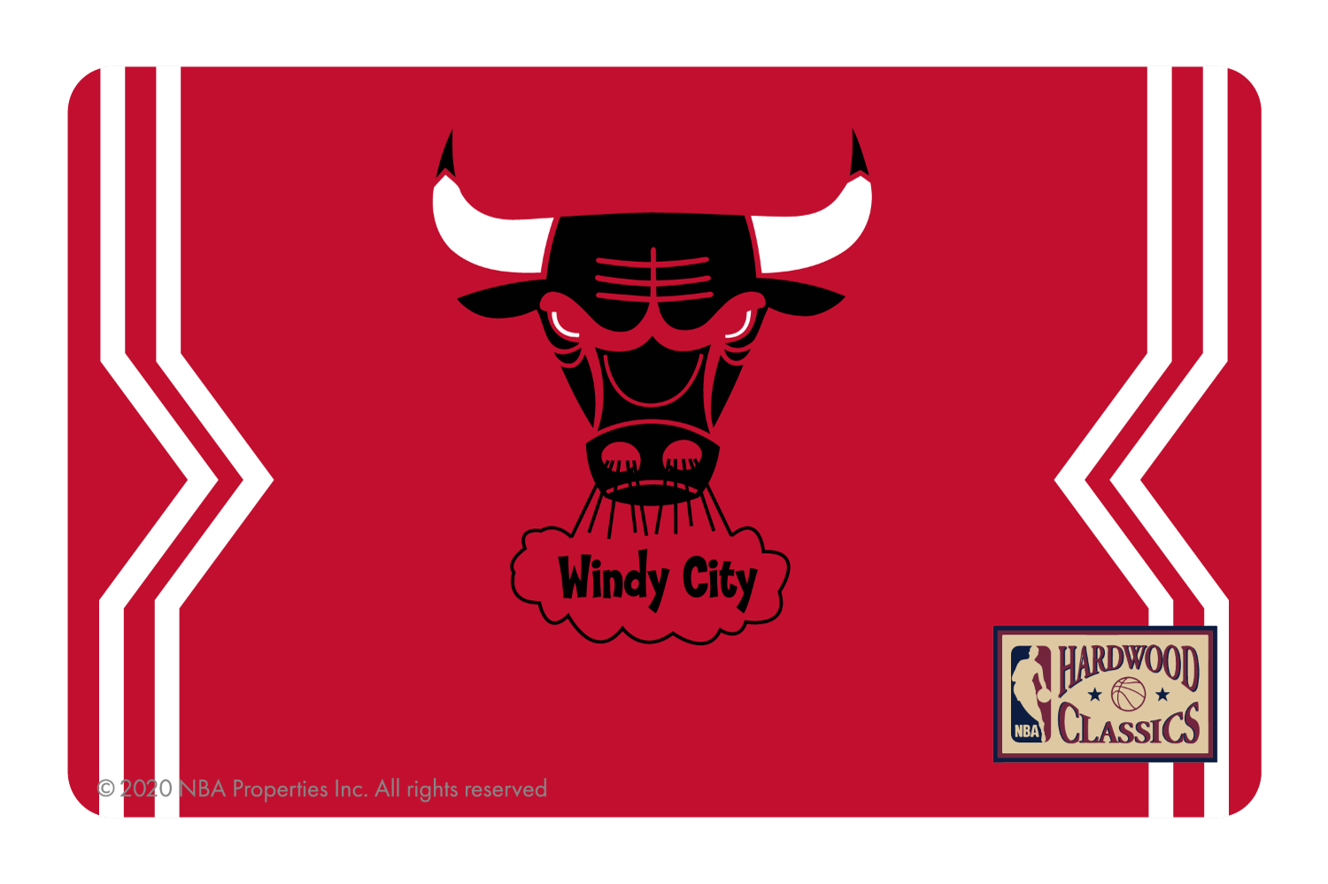 Chicago Bulls: Away Warmups Hardwood Classics
