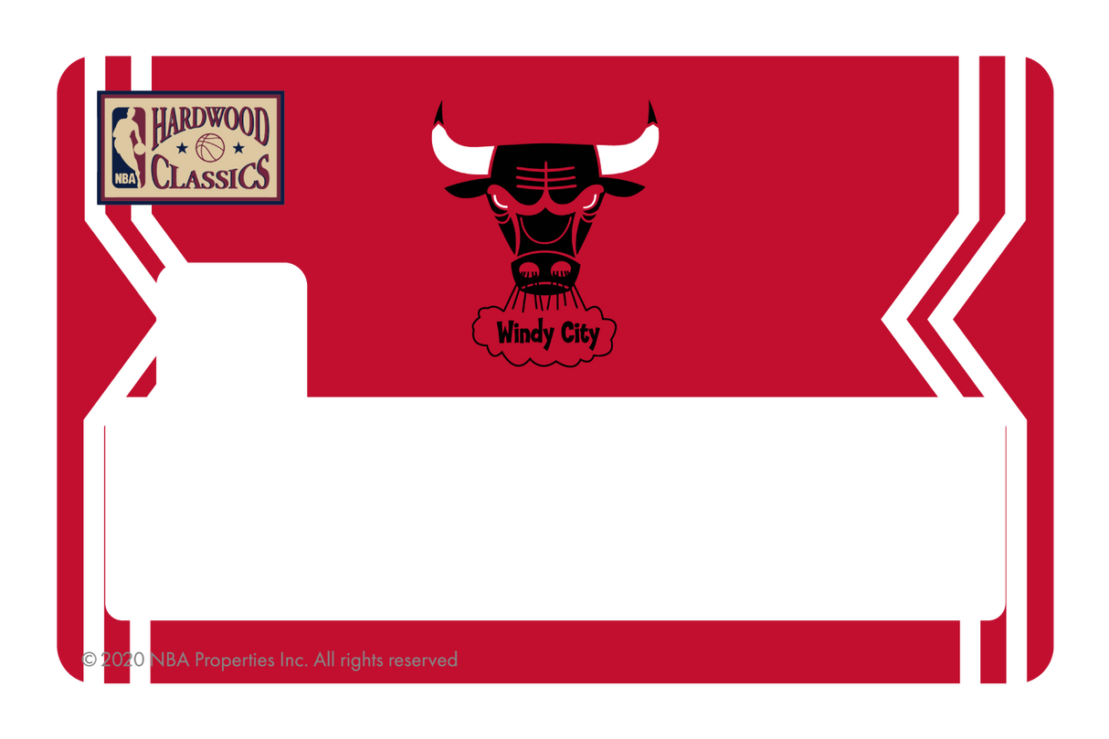 Chicago Bulls: Away Warmups Hardwood Classics - Card Covers - NBALAB - CUCU Covers