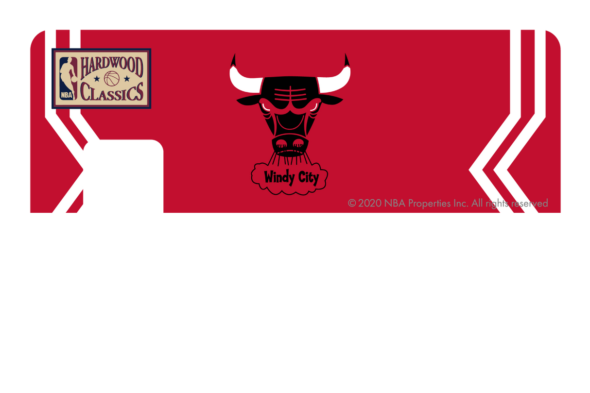 Chicago Bulls: Away Warmups Hardwood Classics - Card Covers - NBALAB - CUCU Covers