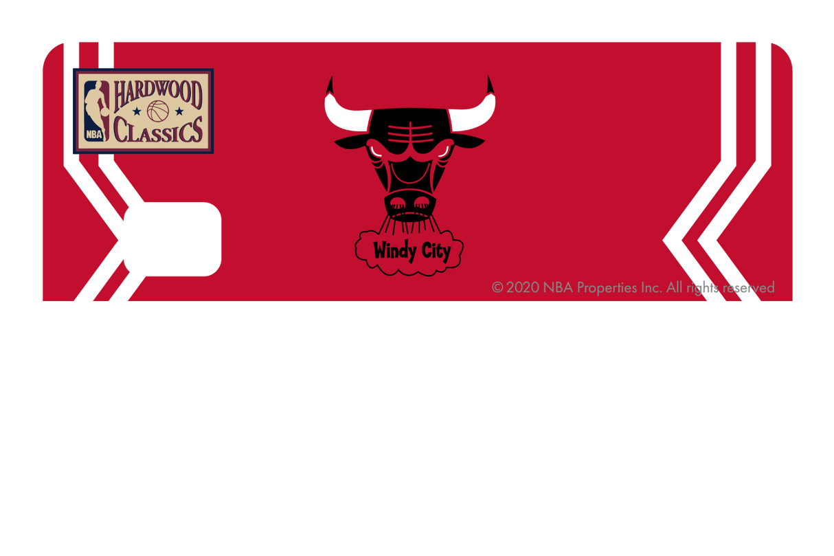 Chicago Bulls: Away Warmups Hardwood Classics - Card Covers - NBALAB - CUCU Covers