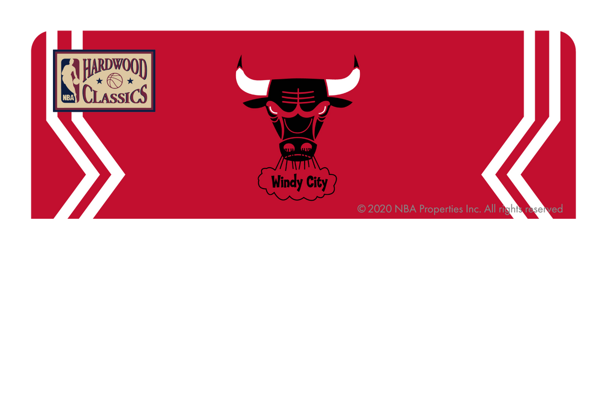 Chicago Bulls: Away Warmups Hardwood Classics - Card Covers - NBALAB - CUCU Covers