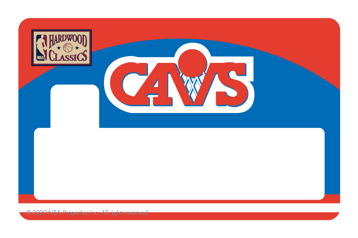 Cleveland Cavaliers: Home Warmups Hardwood Classics - Card Covers - NBALAB - CUCU Covers