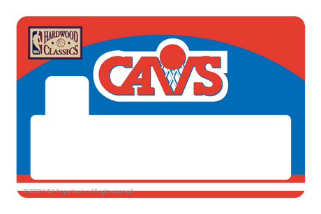 Cleveland Cavaliers: Home Warmups Hardwood Classics - Card Covers - NBALAB - CUCU Covers